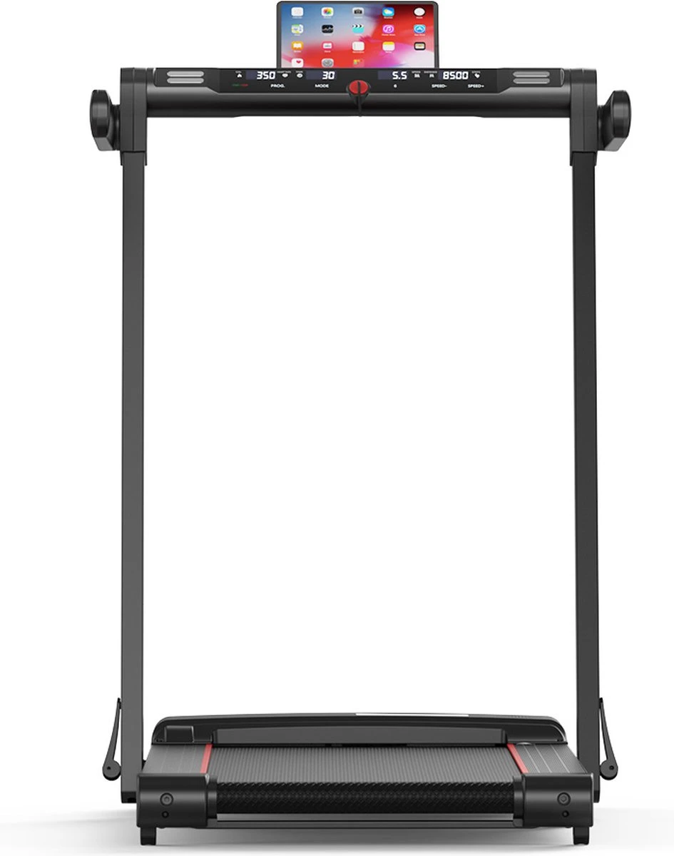 Merkloos Loopband - 2 In 1 Opvouwbare Draagbare Loopband - Elektrische Loopband - Met Monitor - Antislip - Verplaatsen En Op Te Bergen - Voor Thuis En Kantoor Gym 1-16 Km/u - 3.0HP - Zwart(excl.Smeerolie) 8 Merkloos Loopband - 2 In 1 Opvouwbare Draagbare Loopband - Elektrische Loopband - Met Monitor - Antislip - Verplaatsen En Op Te Bergen - Voor Thuis En Kantoor Gym 1-16 Km/u - 3.0HP - Zwart(excl.Smeerolie) - Afbeelding 8