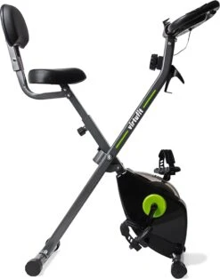 Hometrainer - VirtuFit Opvouwbare Home Trainer Met Rugleuning En Tablethouder - Fitness Fiets - Stoelfiets - Inklapbaar -FitForce Outlet Winkel 945x1200 4