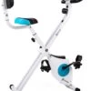 CAPITAL SPORTS Azura Hometrainer - Fitness Fiets - Fietstrainer Met 8 Standen - Inclusief Hartslagmeter - Opvouwbaar