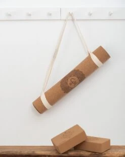 Yoga Mat Sportmat Fitnessmat Antislip Duurzaam Kurk Met Yoga Lessen -FitForce Outlet Winkel 960x1200 11