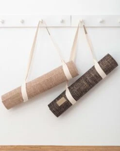 Yoga Mat Sportmat Fitnessmat Antislip Duurzaam Met Yoga Lessen - Beige -FitForce Outlet Winkel 960x1200 12