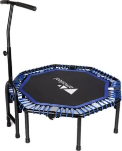 FOXSPORT Trampoline - Jump - Fitness - Volwassene Of Kindertrampoline - Fitness Trampoline Met Handvat - Mini Trampoline - Kleine Trampoline - Sport Trampoline - Inclusief Handgrip - Fitnesstrampolines - 119 Cm
