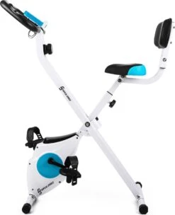 CAPITAL SPORTS Azura Hometrainer - Fitness Fiets - Fietstrainer Met 8 Standen - Inclusief Hartslagmeter - Opvouwbaar -FitForce Outlet Winkel 976x1200