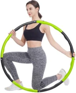 Fitness Hoelahoep - 1 KG - Ø 95 Cm - Grijs - Sport Hoepel - Thuis - Sporten - Gym -FitForce Outlet Winkel 990x1200 1