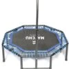 Matchu Sports - Fitness Trampoline PRO - Sport Trampoline - Mini Trampoline - Bungee Vering - 110cm Diameter