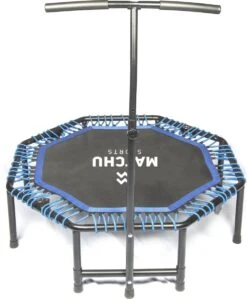Matchu Sports - Fitness Trampoline PRO - Sport Trampoline - Mini Trampoline - Bungee Vering - 110cm Diameter