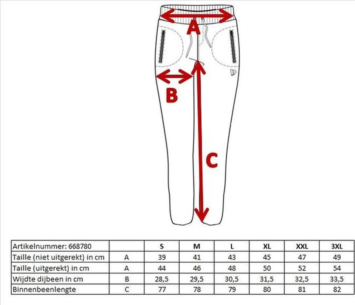 2-Pack Donnay - Joggingbroek Rechte Pijp - Dames - L - Zwart/Grijs 3 2-Pack Donnay - Joggingbroek Rechte Pijp - Dames - L - Zwart/Grijs - Afbeelding 3