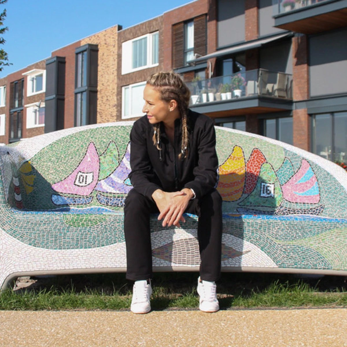 2-Pack Donnay - Joggingbroek Rechte Pijp - Dames - L - Zwart/Grijs 2 2-Pack Donnay - Joggingbroek Rechte Pijp - Dames - L - Zwart/Grijs - Afbeelding 2