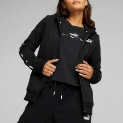 PUMA Puma Power Tape Full-Zip Dames Hoodie - Maat M -FitForce Outlet Winkel 1200x1200 66