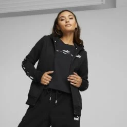 PUMA Puma Power Tape Full-Zip Dames Hoodie - Maat M -FitForce Outlet Winkel 1200x1200 76
