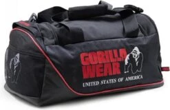 Gorilla Wear Jerome Sporttas - Zwart/Rood -FitForce Outlet Winkel 1200x776