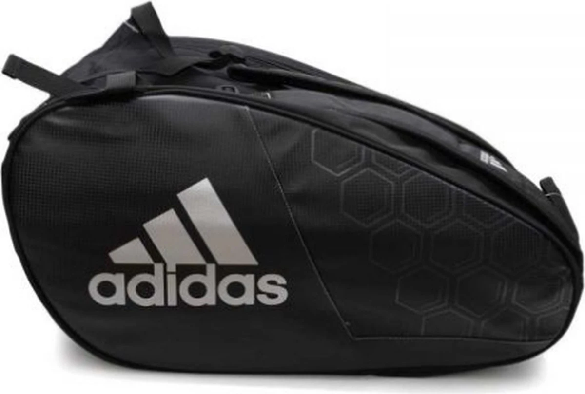 Adidas- Control- Racketbag Tas Padel- Zwart/Zilver 1 Adidas- Control- Racketbag Tas Padel- Zwart/Zilver