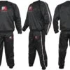 Saunapak Voor Gymtraining En Fitnesstraining, Niet-scheurende Zweetpakken Voor Mannen, Vrouwen, Gewichtsverlies, Afslankoefeningen, Trainingspak Met Capuchon Voor Cardio, Gewichtheffen, Hardlopen, Joggen. Sauna Suit. Sweat Suit For Fitness N Training