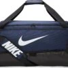 Nike Brsla M Duff - 9.5 (60L) Unisex Sporttas - Midnight Navy/Black/(White)