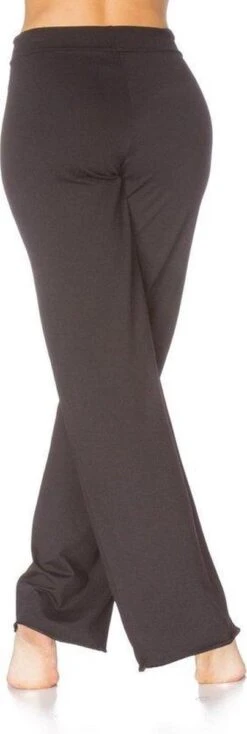 Papillon Dans Broek Met Wijde Pijp - Danskleding Dames - Zumba Kleding - Supplex - Zwart - M -FitForce Outlet Winkel 404x1200