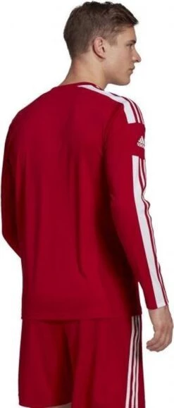 Adidas Squadra 21 Voetbalshirt Lange Mouw Heren - Rood / Wit | Maat: L 21 Adidas Squadra 21 Voetbalshirt Lange Mouw Heren - Rood / Wit | Maat: L -FitForce Outlet Winkel 512x1200