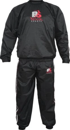 Saunapak Voor Gymtraining En Fitnesstraining, Niet-scheurende Zweetpakken Voor Mannen, Vrouwen, Gewichtsverlies, Afslankoefeningen, Trainingspak Met Capuchon Voor Cardio, Gewichtheffen, Hardlopen, Joggen. Sauna Suit. Sweat Suit For Fitness N Training -FitForce Outlet Winkel 651x1200