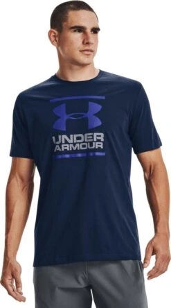 Under Armour Core Graphics Heren Sportshirt - Maat L -FitForce Outlet Winkel 667x1200 1