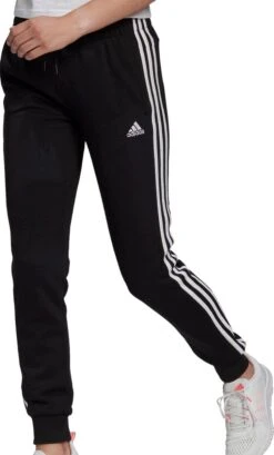 Adidas Adidas Essentials 3-stripes Broek - Vrouwen - Zwart/wit -FitForce Outlet Winkel 724x1200 1