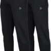 2-Pack Donnay Joggingbroek Rechte Pijp Dunne Kwaliteit - Sportbroek - Heren - Maat XL - Zwart