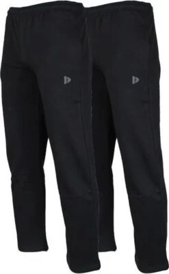 2-Pack Donnay Joggingbroek Rechte Pijp Dunne Kwaliteit - Sportbroek - Heren - Maat XL - Zwart