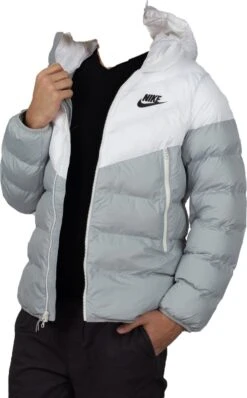 Nike Primaloft - Heren Winterjas - Maat XL - Wit/Grijs 5 Nike Primaloft - Heren Winterjas - Maat XL - Wit/Grijs -FitForce Outlet Winkel 744x1200
