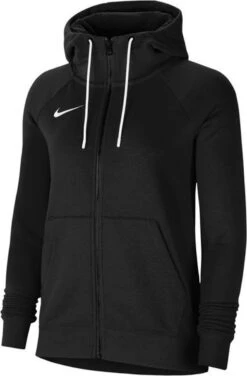 Nike Team Club 20 Sweater Met Rits Dames - Zwart | Maat: L