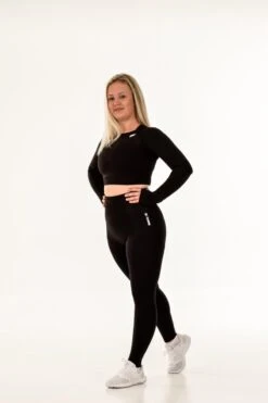 Vital Sportoutfit / Sportkleding Set Voor Dames / Fitnessoutfit Legging + Sport Top (zwart) 10 Vital Sportoutfit / Sportkleding Set Voor Dames / Fitnessoutfit Legging + Sport Top (zwart) -FitForce Outlet Winkel 800x1200 5