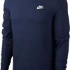 NIKE Sportswear Lange Mouwenshirt Mannen Blauw - Maat M
