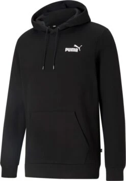 PUMA Ess Small Logo Hoodie Fl Heren Trui - Maat M