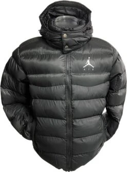 Nike Jordan Winterjas - Maat S - Heren - Zwart