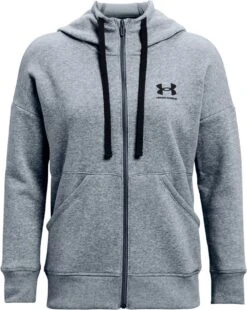 Under Armour Rival Fleece FZ Hoodie Dames Vest - Maat M -FitForce Outlet Winkel 957x1200 1